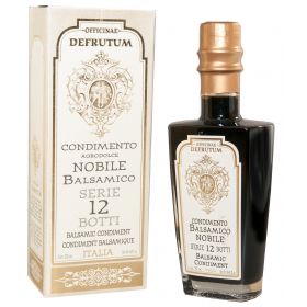 "DEFRUTUM" Balsamic Condiment NOBILE - Serie 12-GOLD (12 years) 250ml