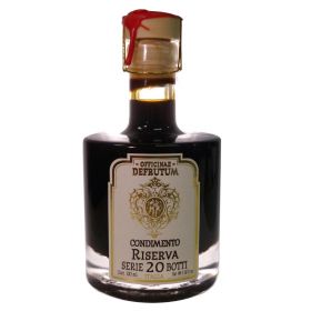 "DEFRUTUM" Balsamic Condiment "RISERVA" - Serie 20 Botti 100ml