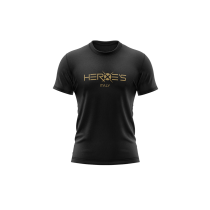 "HEROE'S" #GOLDEN T-SHIRT (MEN'S T-SHIRT) - XL SIZE