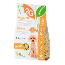 "2G" Pet Food Flakes Series Sugar Free Cookie - Banana (Pet Snack) 350g