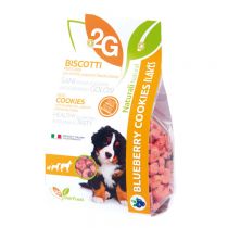 "2G” Pet Food Flakes Series Sugar Free Cookie - Blueberry (Pet Snack) 350g