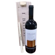 "I BALZINI" White Label IGP 2001 w/wood (Gift Set Packing)