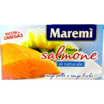 "MAREMI" Salmon in Brine (Naturale)  150g